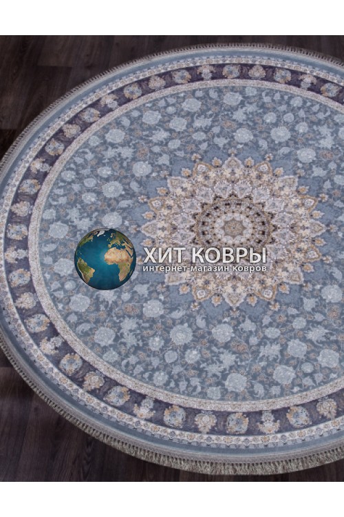 Иранский ковер Farsi 1200 253 Голубой круг